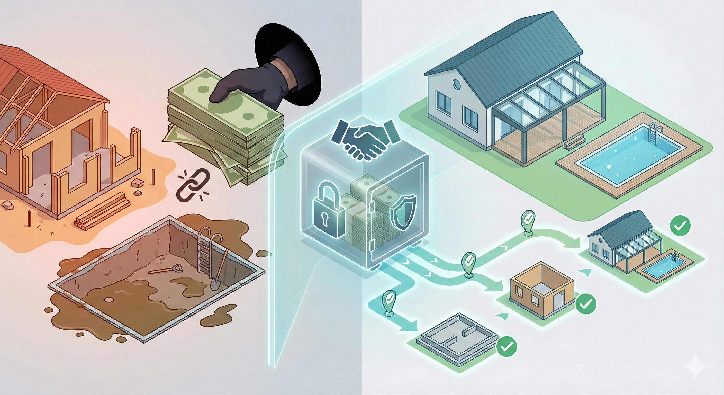 Image for Piscine, Extension, Véranda - Pourquoi ces 'Gros Projets' sont les Plus Risqués (et Comment les Sécuriser)