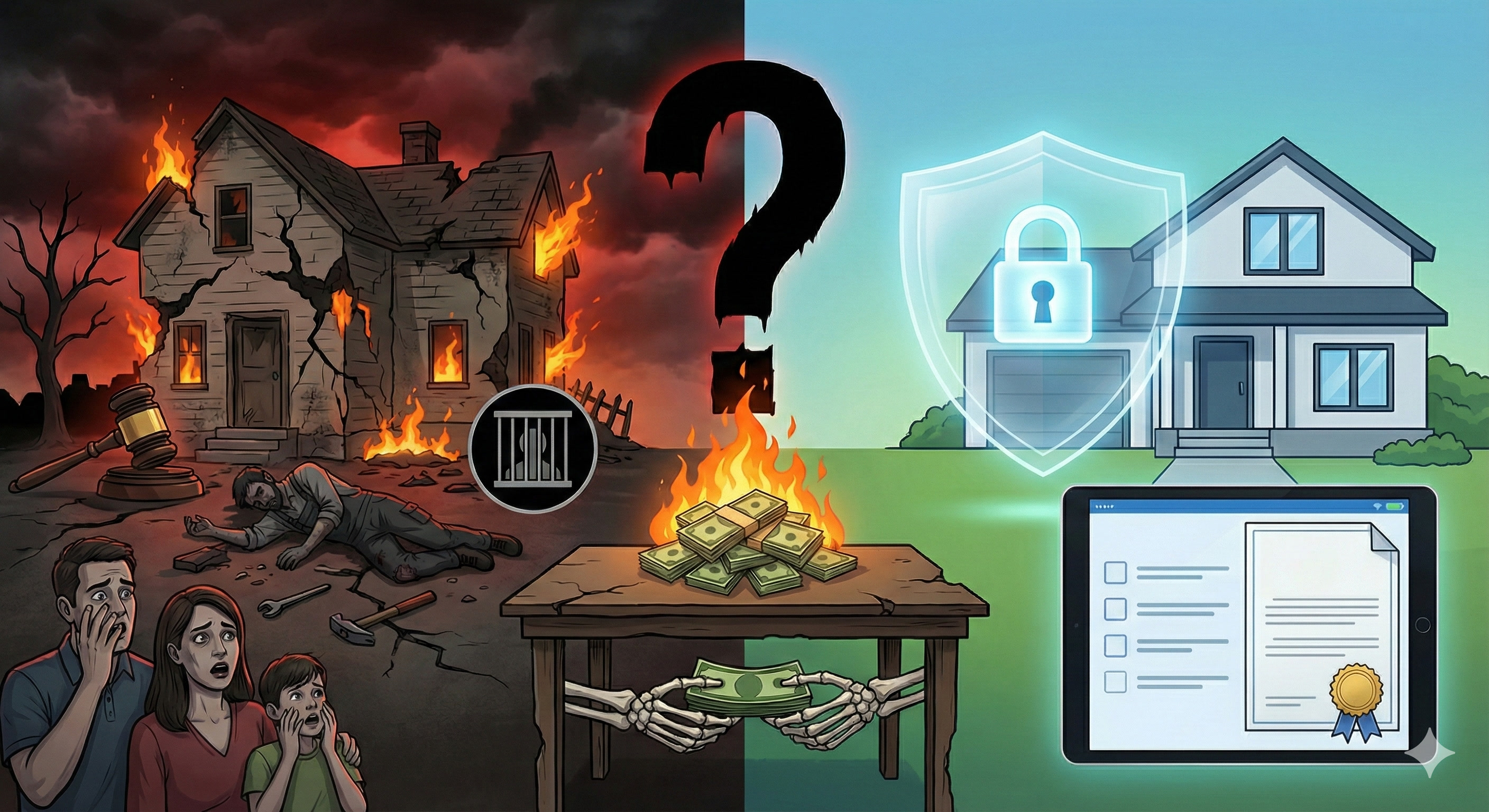 Image for Travail au Noir (le 'Black') - La Fausse Bonne Idée qui Peut Vous Coûter Votre Maison